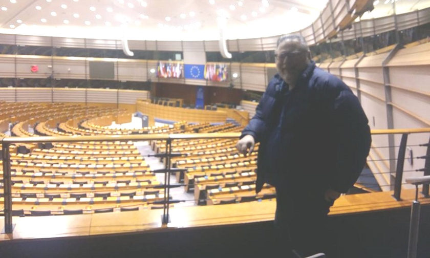 Ο Γιάννης Φιλέρης παρουσίασε το βιβλίο του στο ευρωπαϊκό Κοινοβούλιο