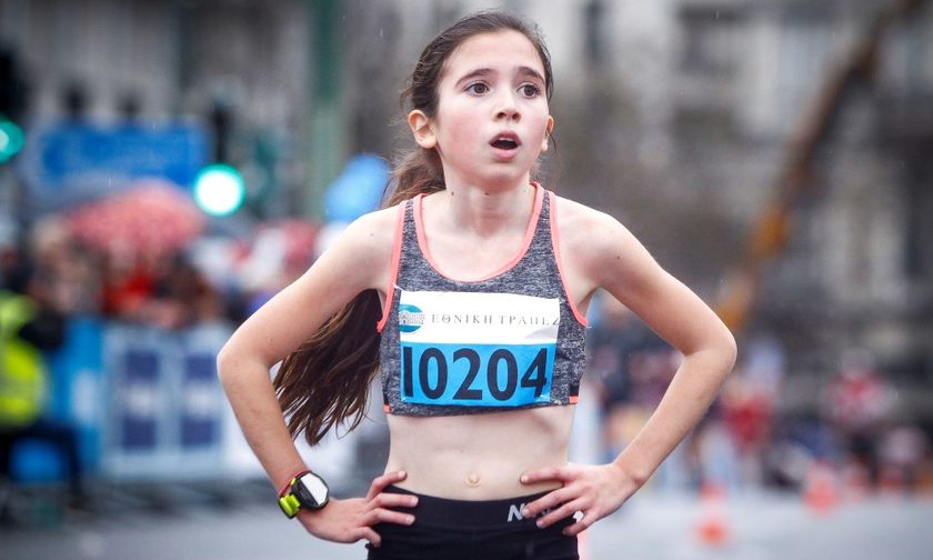 «Χάθηκε» η 12χρονη που τερμάτισε 3η στον Ημιμαραθώνιο