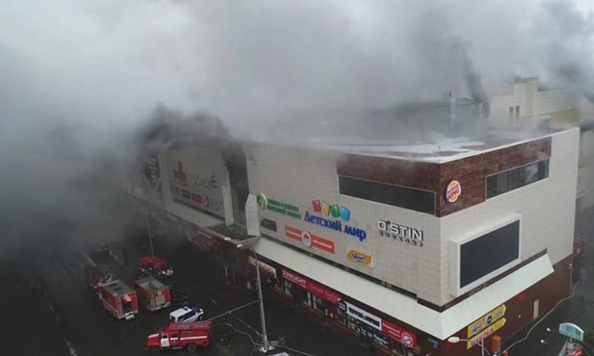Σιβηρία: Τουλάχιστον 53 νεκροί από την πυρκαγιά σε εμπορικό κέντρο