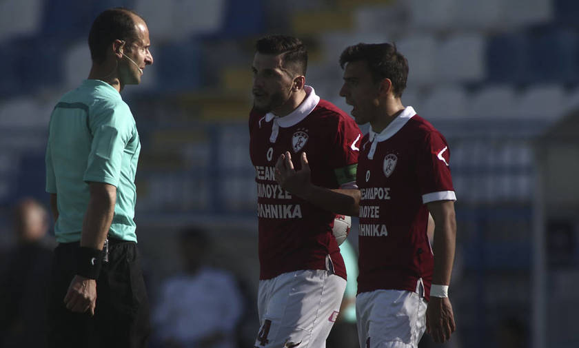 Διαμαρτυρία της ΑΕΛ για τον διαιτητή Καραντώνη