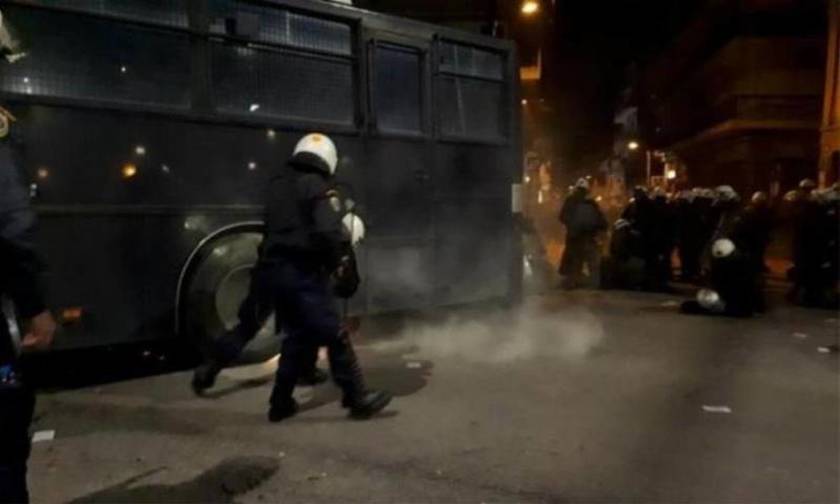 Eπεισόδια οπαδών του Άρη με ΜΑΤ