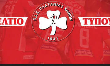 Παρελθόν από τον Πλατανιά ο Στόιτσεφ