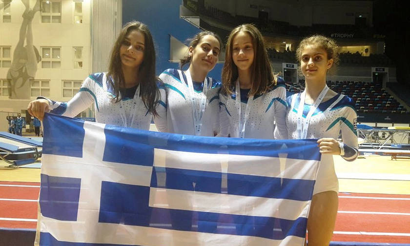 Χάλκινο μετάλλιο για την Εθνική νεανίδων του τραμπολίνο