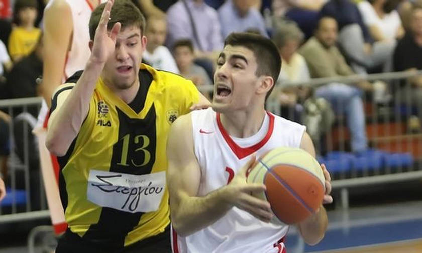 Άνετη νίκη του Ολυμπιακού επί της ΑΕΚ (72-50) στο Πανελλήνιο Εφήβων