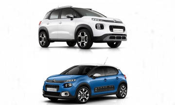 Αποκτήστε άτοκα τα Citroen C3 και C3 Aircross