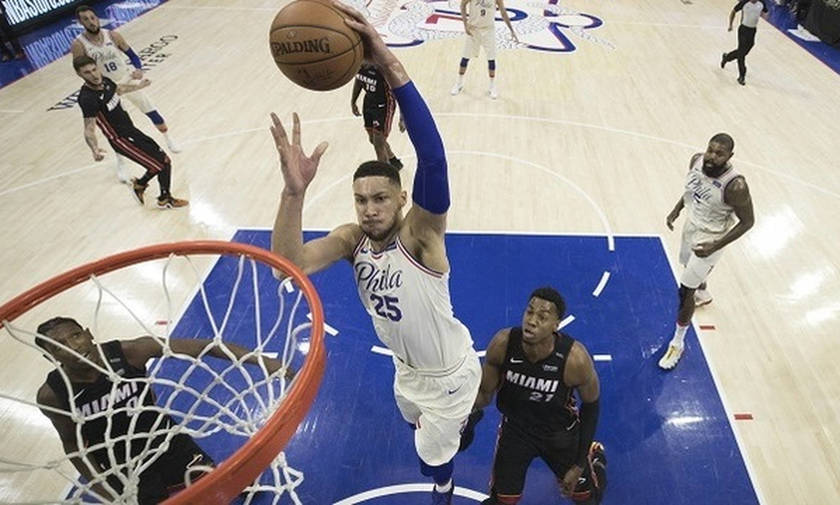 Ισοφάρισαν τη σειρά με τους Σίξερς οι Χιτ