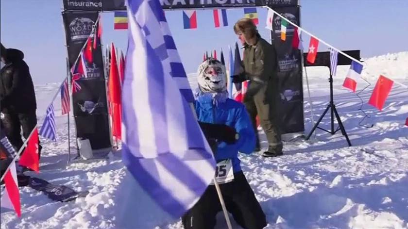 Έλληνας ο νικητής του Μαραθωνίου Βορείου Πόλου