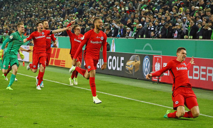 Η Αϊντραχτ Φραγκφούρτης στον τελικό Κυπέλλου Γερμανίας