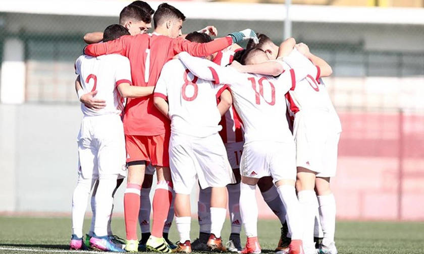 Η Κ-17 του Ολυμπιακού στο final-4 του πρωταθλήματος