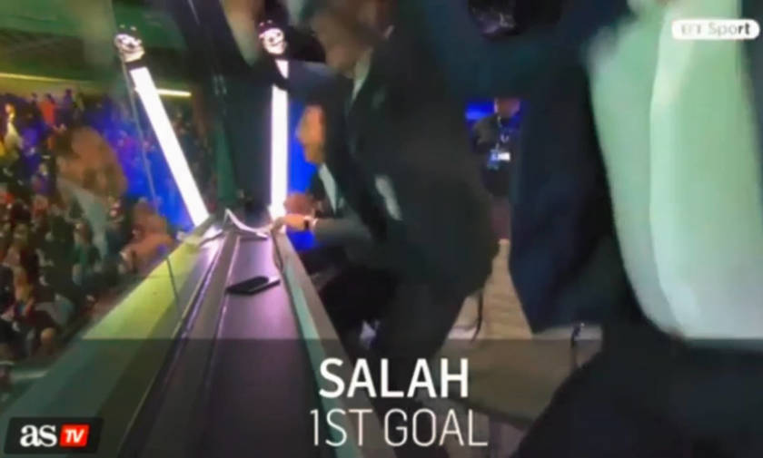 "Τρελάθηκε" ο Τζέραρντ στα γκολ του Σαλάχ! (vid)