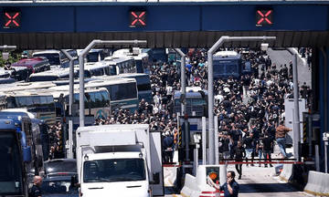Έφτασαν οι πρώτοι οπαδοί του ΠΑΟΚ στις Αφίδνες (vid)