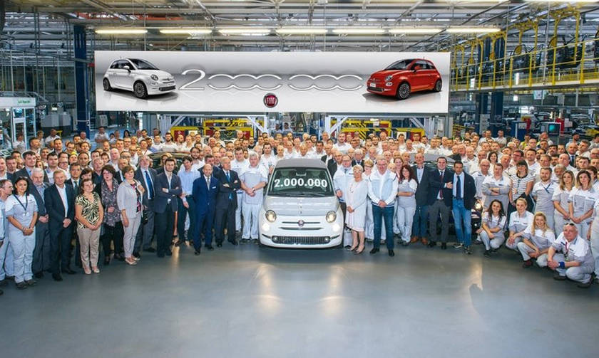 Το νέο Fiat 500 έφθασε τα 2 εκατ. αυτοκίνητα