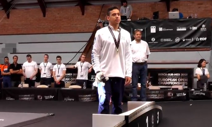 Πρωταθλητής Ευρώπης στους νέους ο Αθανάσιος Βαγενάς