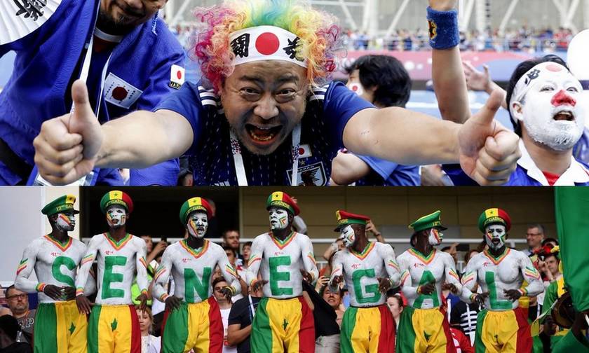 Η ντροπή των οπαδών. Διώξτε Ιάπωνες και Σενεγαλέζους από τα γήπεδα. Δείτε τι έκαναν 