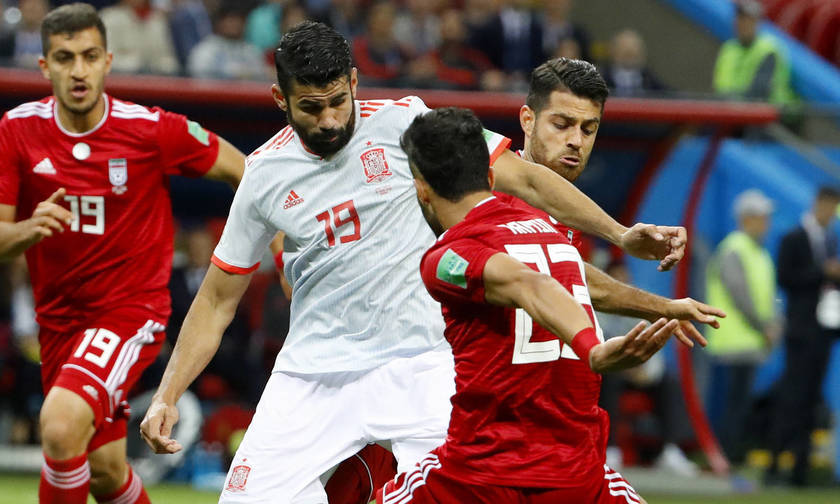 Τα highlights του αγώνα Ιράν-Ισπανία 0-1 (vid)