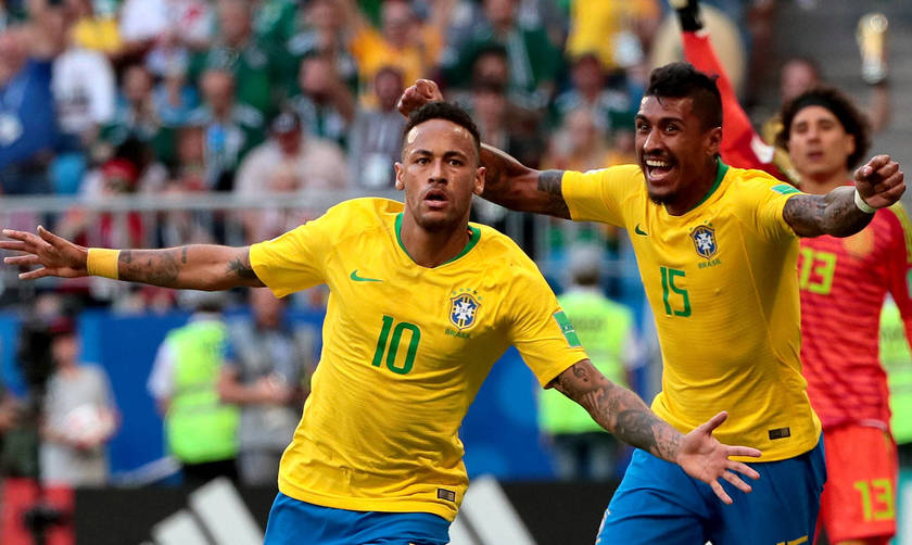 Βραζιλία-Μεξικό 2-0: Με σκορ καρμπόν...