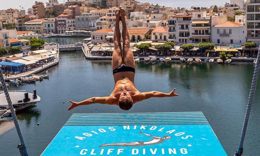 Agios Nikolaos Cliff Diving 2018