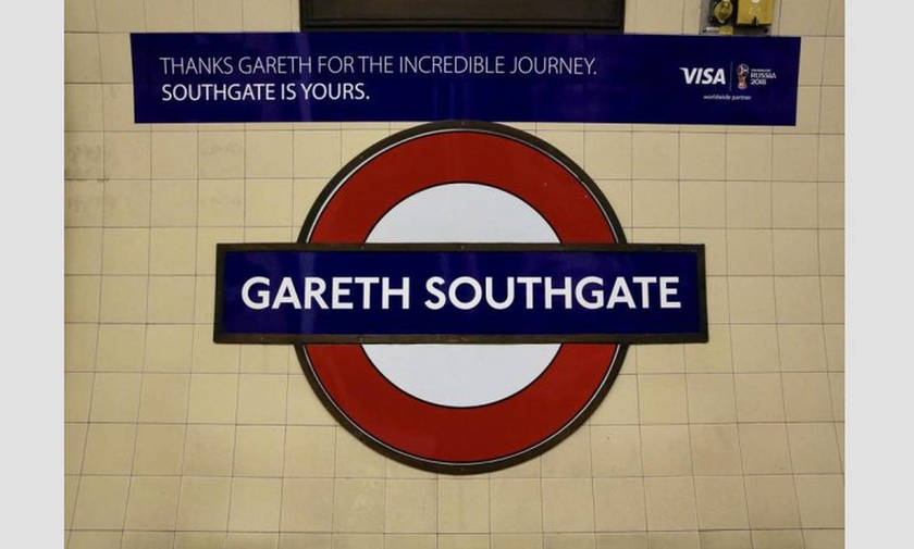 Ο Γκάρεθ Σαουθγκέιτ «έγινε» για 48 ώρες σταθμός του μετρό