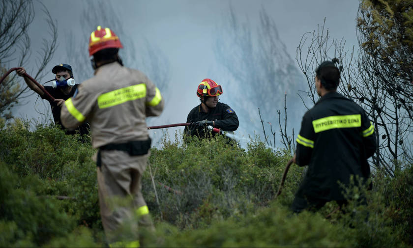 Υπό έλεγχο οι τέσσερις πυρκαγιές στην Κρήτη