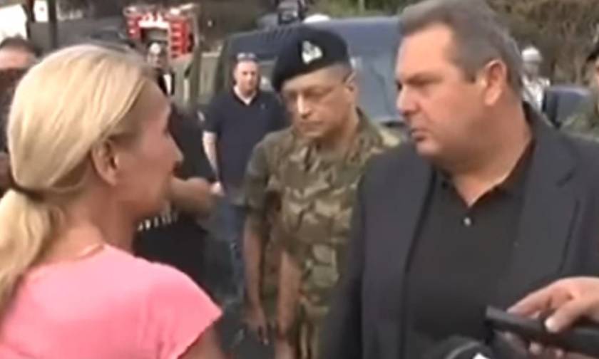 Επίθεση στον Καμμένο: «Μας αφήσατε στο έλεος! Μας αφήσατε να καούμε! Κάηκε ο κόσμος τζάμπα!»
