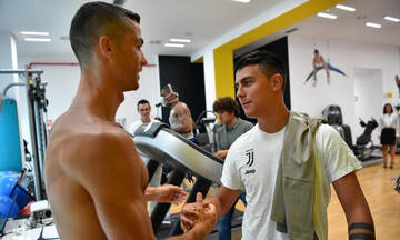 Αγκαλιές Ρονάλντο και Ντιμπάλα στην «πρώτη» του Πορτογάλου