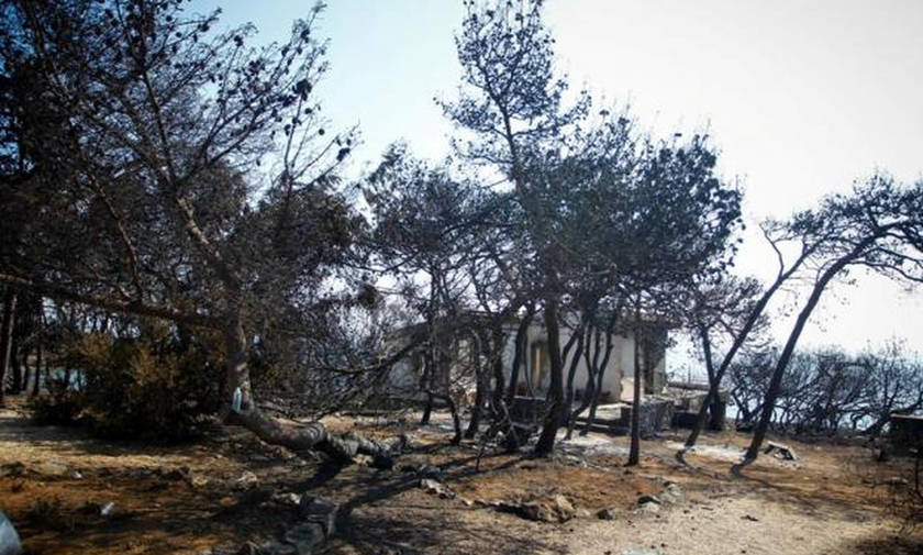 Απόλυτη καταστροφή στο Μάτι: Κάηκε το 70% της περιοχής (Χάρτης)