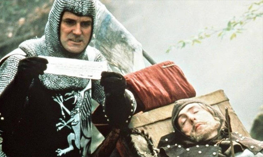 Monty Python: Αποκαλύφθηκε ακυκλοφόρητο υλικό από την ταινία «Holy Grail»
