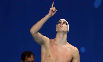 Ευρωπαϊκό Πρωτάθλημα Κολύμβησης: «Ασημένιος» ο Κριστιάν Γκολομέεφ στα 50 μ. ελεύθερο 