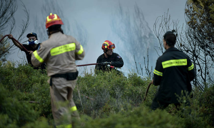 Νέα πυρκαγιά στην Ανατολική Αττική