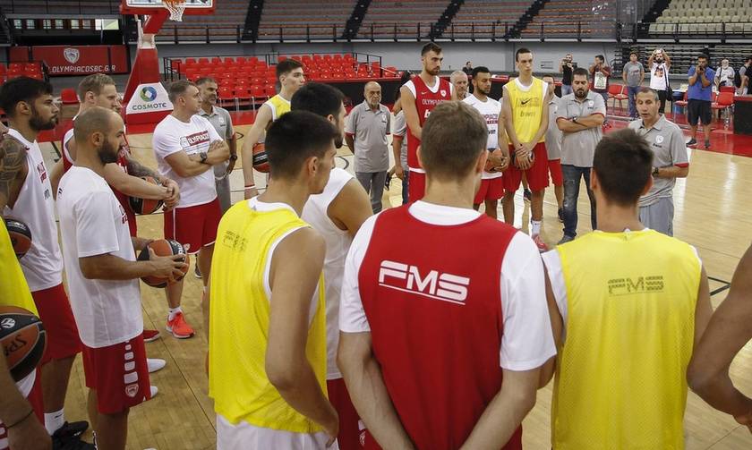 Η πρώτη προπόνηση του Ολυμπιακού με Μπλατ (vid)