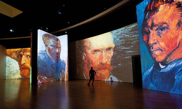 Η έκθεση Van Gogh Alive – the experience στη Θεσσαλονίκη