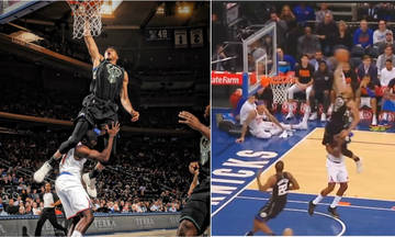 Με Αντετοκούνμπο τα κορυφαία alley-oops του NBA (vid)