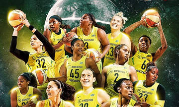 Σιάτλ Στορμ: Πρωταθλήτριες του WNBA με... σκούπα!