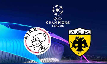 Champions League LIVE: Άγιαξ - ΑΕΚ (19:55)