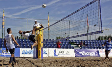 Footvolley: Θέαμα στο Αγρίνιο, το ευρωπαϊκό η Ιταλία (pics, vid)