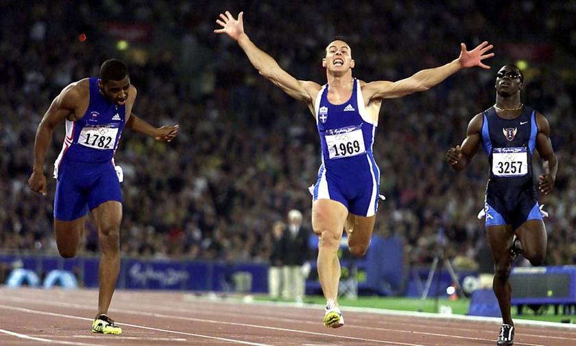 Η εκπληκτική κούρσα του Κώστα Κεντέρη στον τελικό των 200μ. το 2000 στο Σίδνεϊ (video)
