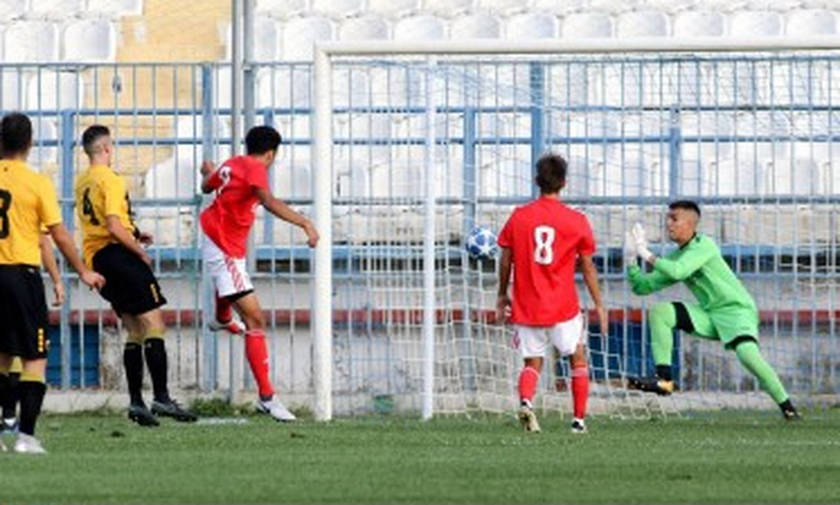 UEFA Youth League: Η Μπενφίκα 3-1 την ΑΕΚ στη Ριζούπολη (vid)