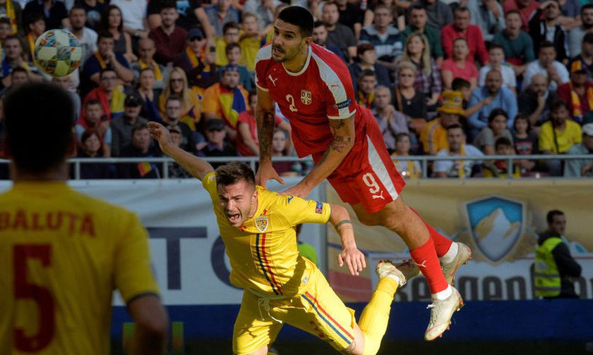 Nations League: Ο Βούκοβιτς είδε από τον πάγκο την ισοπαλία της Σερβίας στη Ρουμανία (vid)