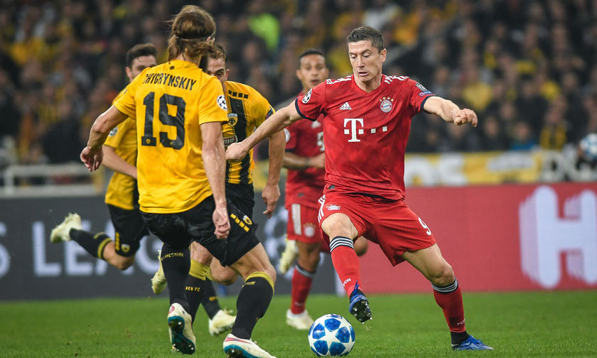 Τα γκολ των Μαρτίνεθ και Λεβαντόφσκι απέναντι στην ΑΕΚ (vid)