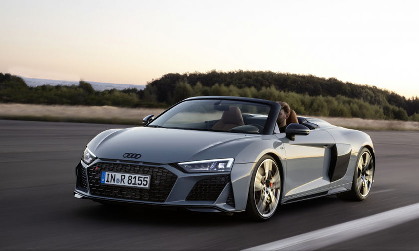 Νέο Audi R8 με ακόμη πιο δυνατό V10 