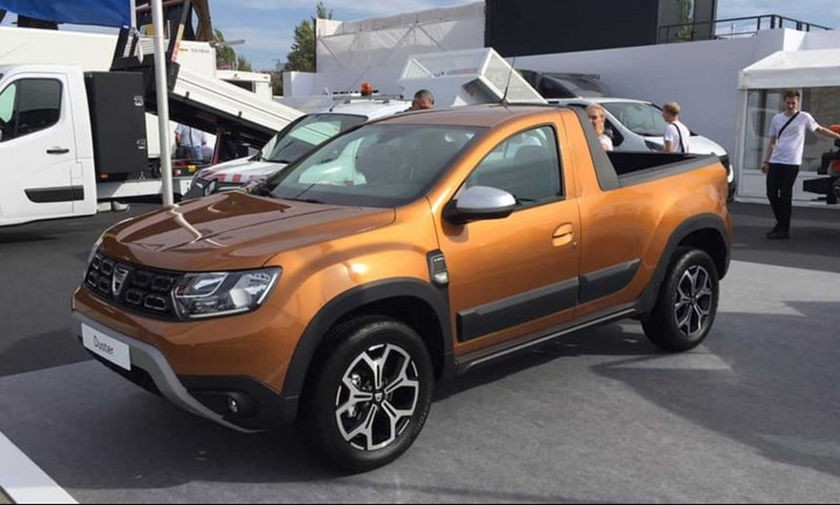 Ένα Dacia Duster που μεταμορφώθηκε σε… pickup