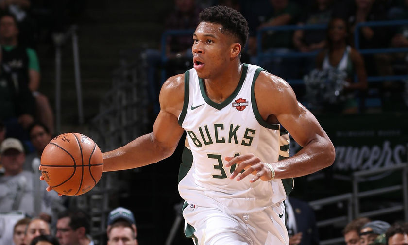 Πανευτυχής ο Αντετοκούνμπο για το 7-0 (pics)