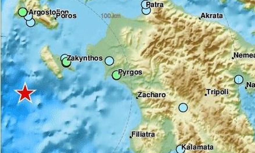Ισχυρός σεισμός 5,4 Ρίχτερ στη Ζάκυνθο