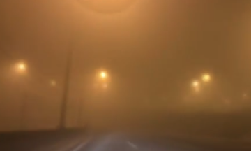 «Χάθηκε» η Αττική οδός - Εντονη ομίχλη - Δείτε εικόνες 