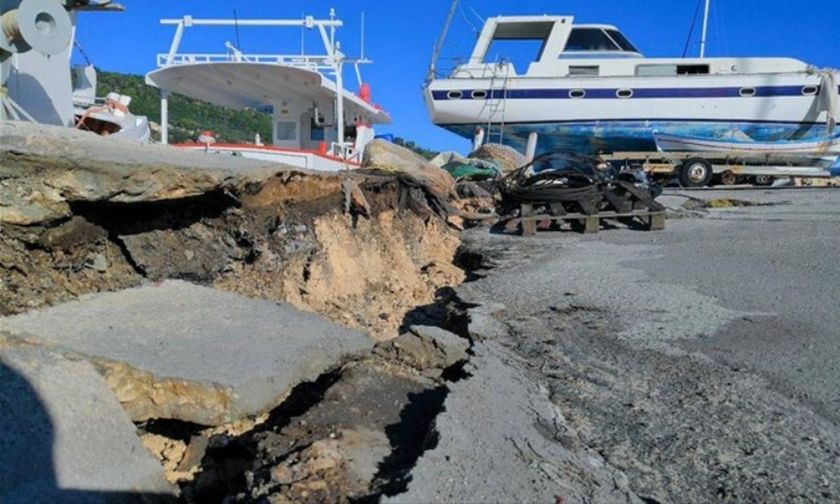 Σεισμός 4,4 Ρίχτερ νοτιοδυτικά της Ζακύνθου