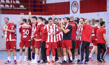 Έτοιμος για την αναμέτρηση με την ΑΕΚ ο Ολυμπιακός 