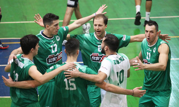 Πρώτη νίκη Παναθηναϊκού 3-0 σετ την Κομοτηνή