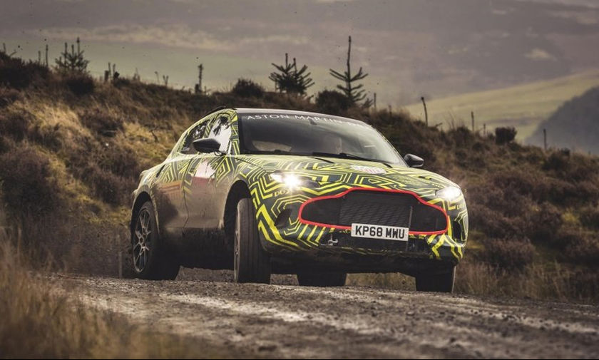 Δοκιμές για το πρώτο SUV της Aston Martin 