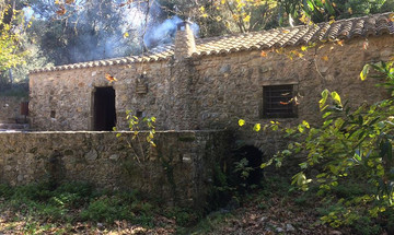 Ο νερόμυλος στο φαράγγι του Μπαλή