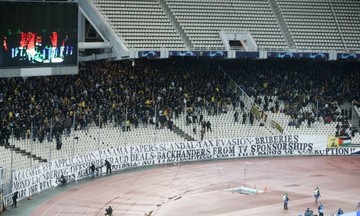 Το πανό που κάνει δυσκολότερη τη θέση της ΑΕΚ - Γιατί κινδυνεύει ακόμα και με αποκλεισμό